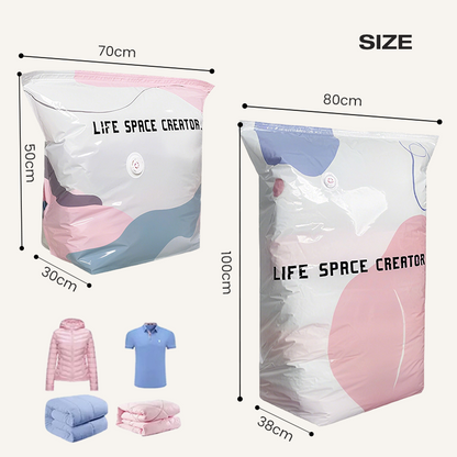 💨💨No-Pump 3D Vacuum Storage Bags